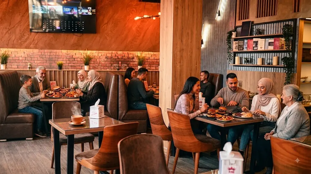 Porodični ambijent KING restorana