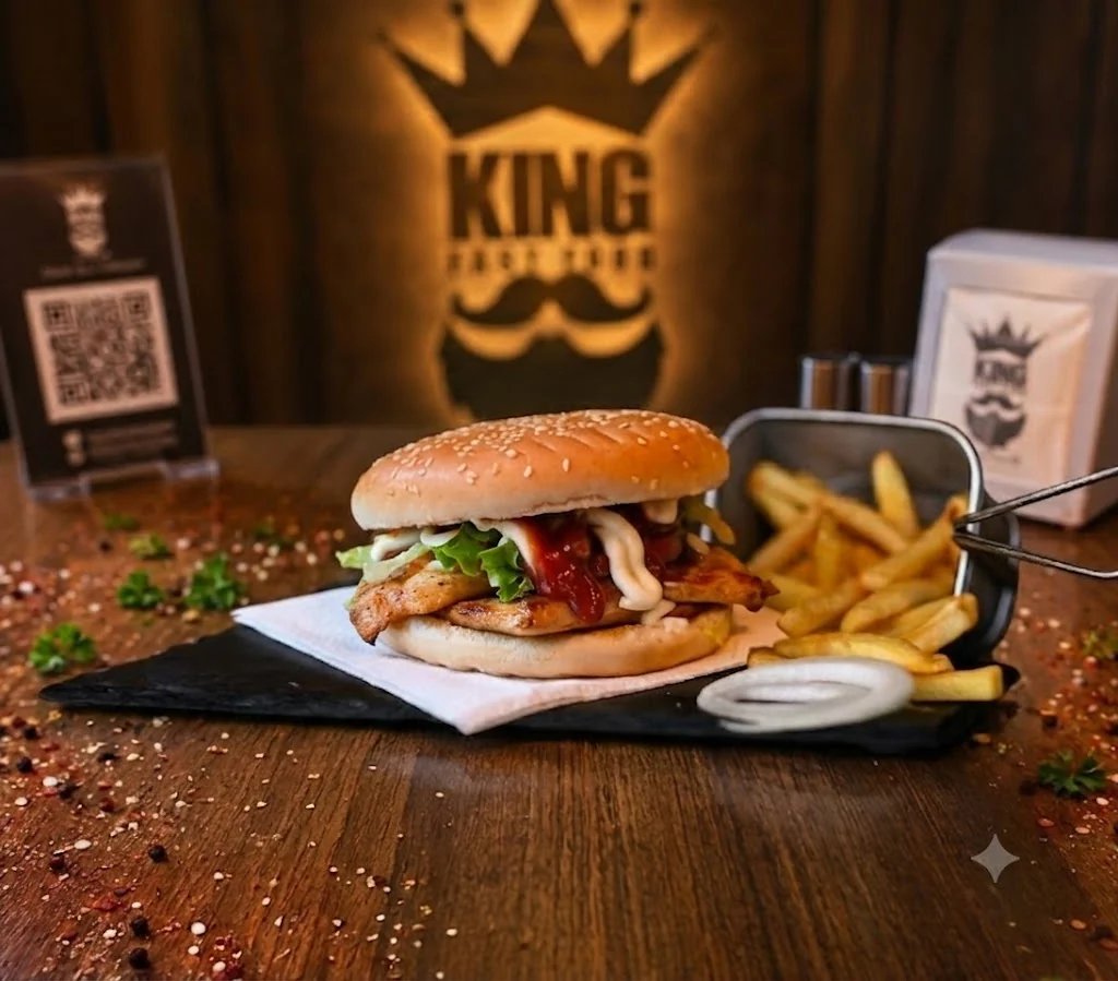KING Classic Chicken burger